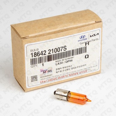 Genuine Hyundai Signal Lamp Bulb 18642-21007-S (One Bulb) Fits 12