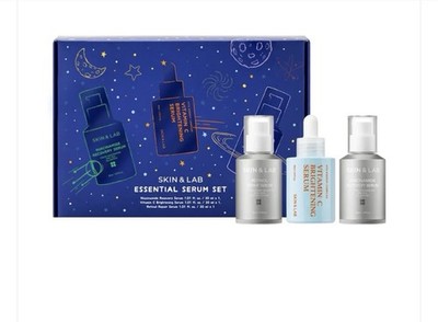 Skin And Lab Essential Serum Set Skincare Gift Set Recovery Brightening Repair