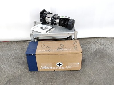 Grundfoss 96516177 CR1-8 A-A-A-E-HQQE Pump With CR1-8 Motor 0.550 kW