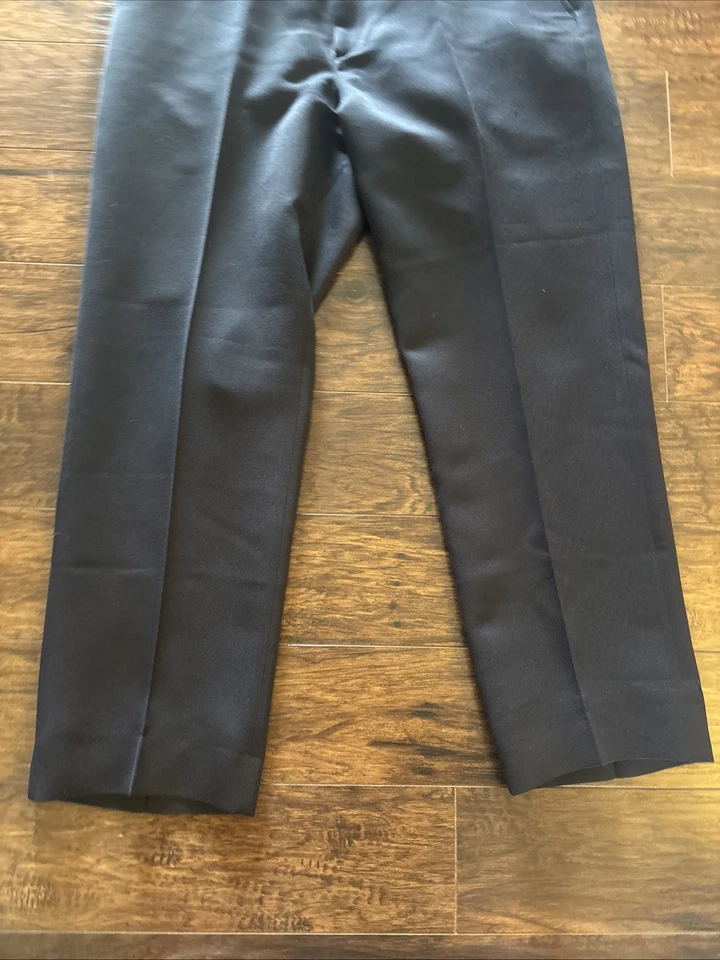 Vintage Flying Cross Uniform Pants Size 38R Blue - Image 3 of 4