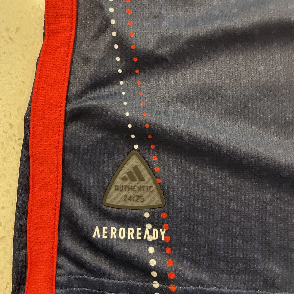 New England Revolution Adidas Authentic 24/25 Home Jersey; Men’s XS Slim Fit NWT - Image 4 of 4