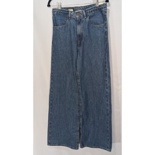 Levi  s Ribcage Wide Leg Jeans Blue High Rise NWT Women  s Size 28x32