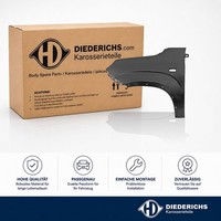 KotflÜGel Vorne Links Diederichs 3435107 Passend FÜR Fiat Fender SeitenflÜGel