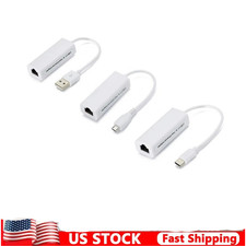 USB 2.0 to Ethernet RJ45 Network LAN Adapter for Windows 7/8/10/Vista/XP