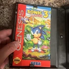 New ListingSonic the Hedgehog 3 Sega Genesis CIB - With Manual Nice Tested and Working