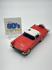 Vintage 1978 Fleetwood Toys Red Ford Thunderbird Red Plastic Car  300-40