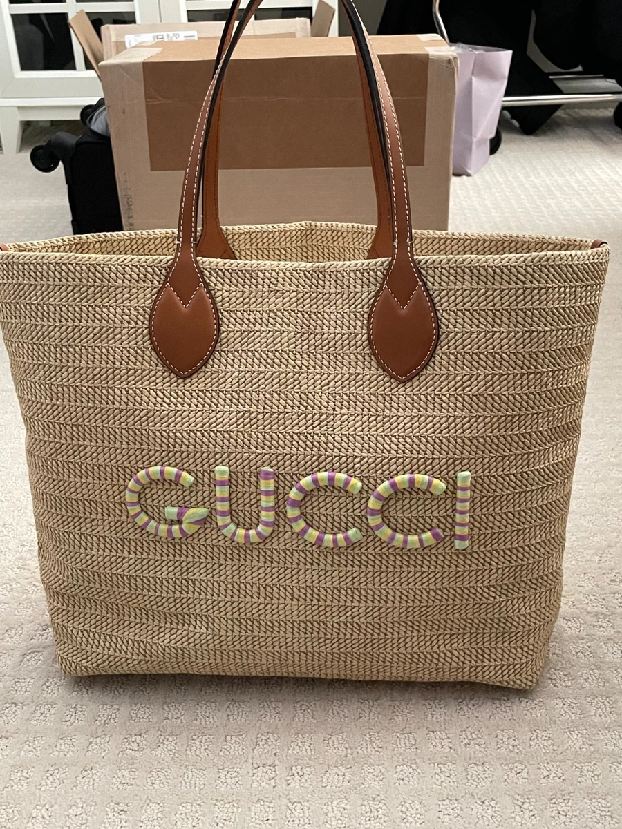 Gucci Bamboo Straw Exterior Bags & Handbags for Women for sale | eBay