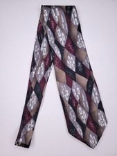 Barrington Mens Formal Necktie 56"Lx4"W Multicolor Neck Tie
