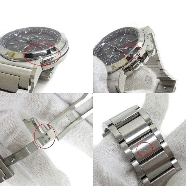 Citizen Direct Flight Watch Solar H800 Silver Color from JAPAN image 6