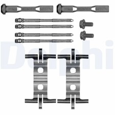 ORIGINAL® Delphi Zubehörsatz, Scheibenbremsbelag Vorne für Ford FOCUS III Kia