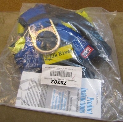 NEW! ELK RIVER USA 75303 WORKMASTER TB 3D B-H SIZE L FALL PROTECTION HARNESS