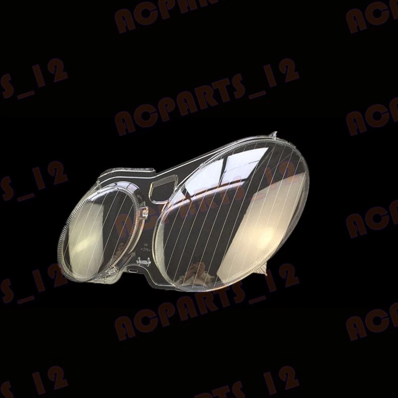 For Mercedes-Benz W211 E-Class 2005-09 Left Side Headlight Clear Lens PC+Glue — 第 3/4 张图片