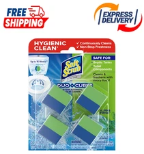 Soft Scrub in-Tank Toilet Cleaner Duo-Cubes, Alpine Fresh, 4Count