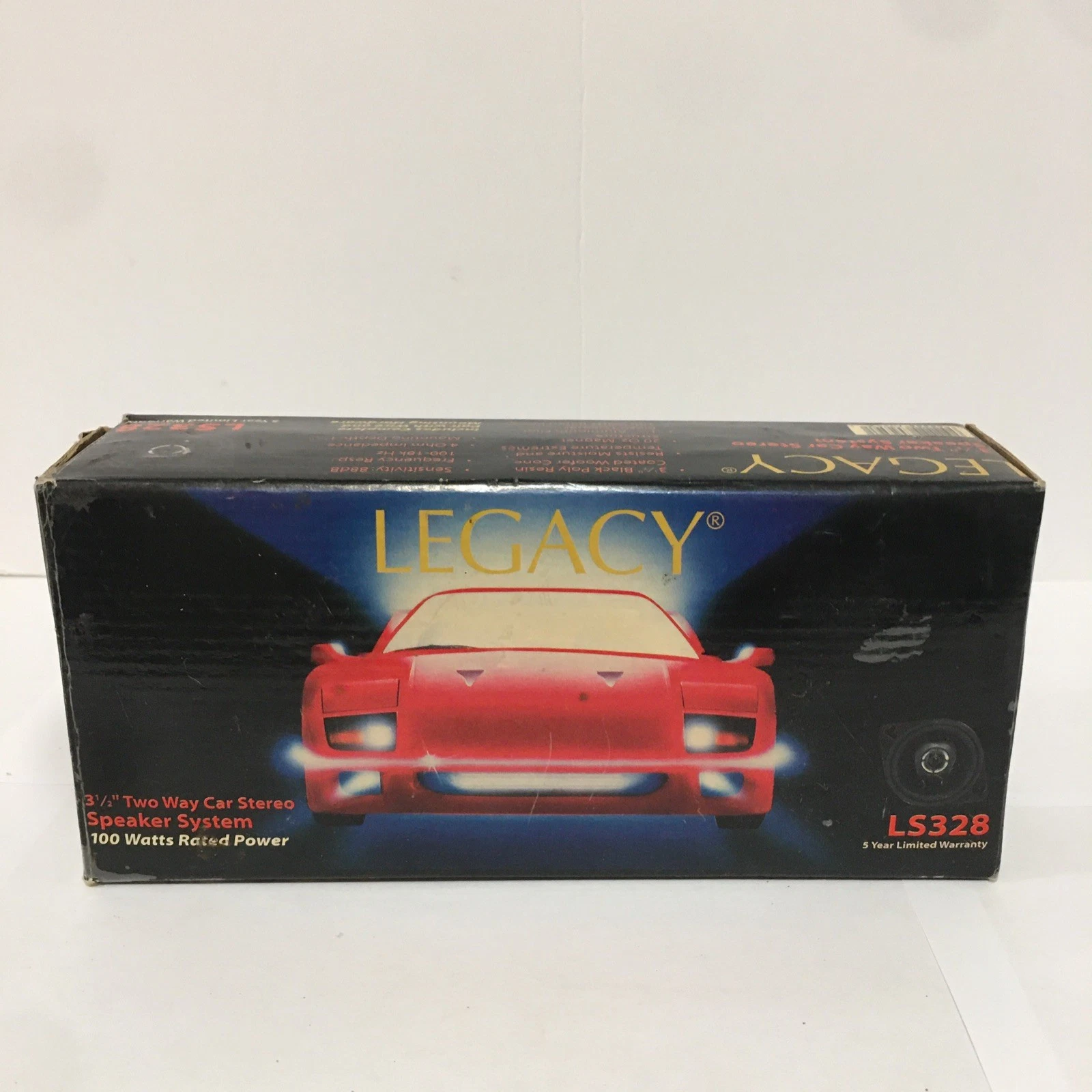 VINTAGE LEGACY HIGH PERFORMANCE AUDIO SPEAKERS LS328 NEW IN BOX image 3