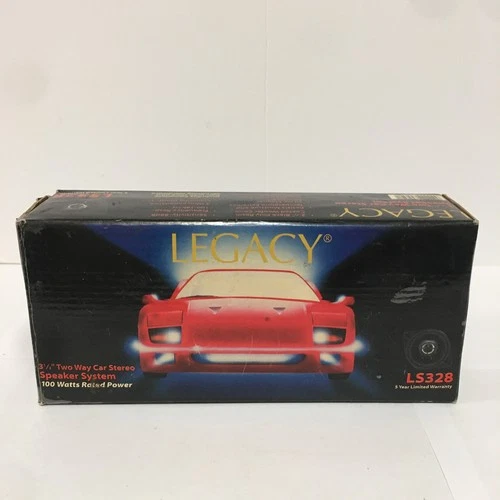 VINTAGE LEGACY HIGH PERFORMANCE AUDIO SPEAKERS LS328 NEW IN BOX image 3