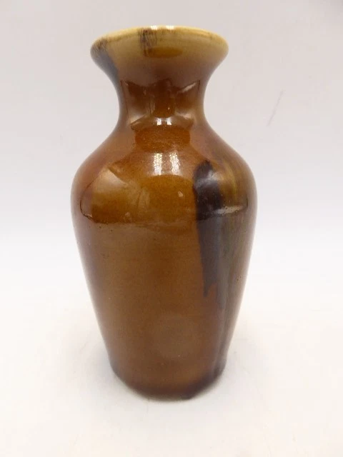 SMALL VINTAGE CHINESE MEIPING POTTERY CERAMIC BUD VASE