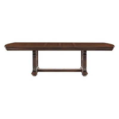Traditional Formal Dining Room Furniture 1pc Table with Separate Extension Lea