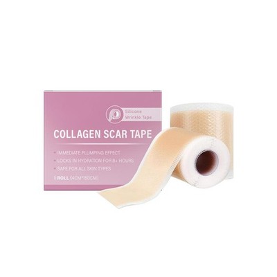 Collagen Scar Tape For Face, Losveo Silicone Scar S heets For Face Wrinkl e s