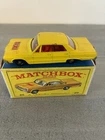 Vintage Lesney Matchbox Series No. 20 Chevrolet Impala Taxi in Original Box