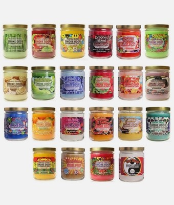 Smoke Odor Exterminator 13 oz Jar Candles - Select from 67 flavors - wide variey