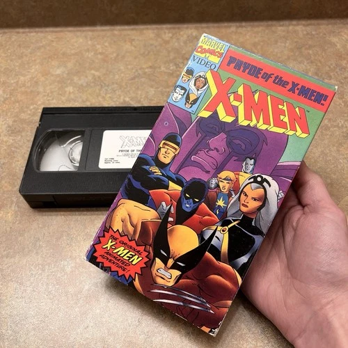 VINTAGE Pryde of the X-Men 1991 VHS Marvel Comics Video VHS