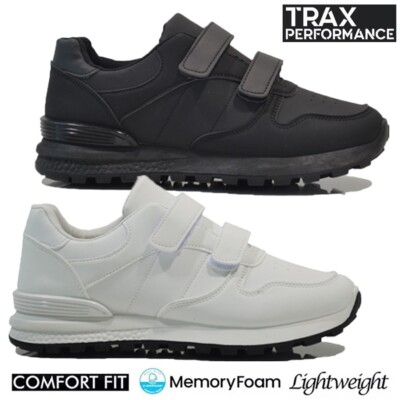 HERREN FREIZEITSCHUHE MEMORY FOAM WEITE PASSFORM WALKING LAUFEN SPORT GYM SCHUHE GRÖßE