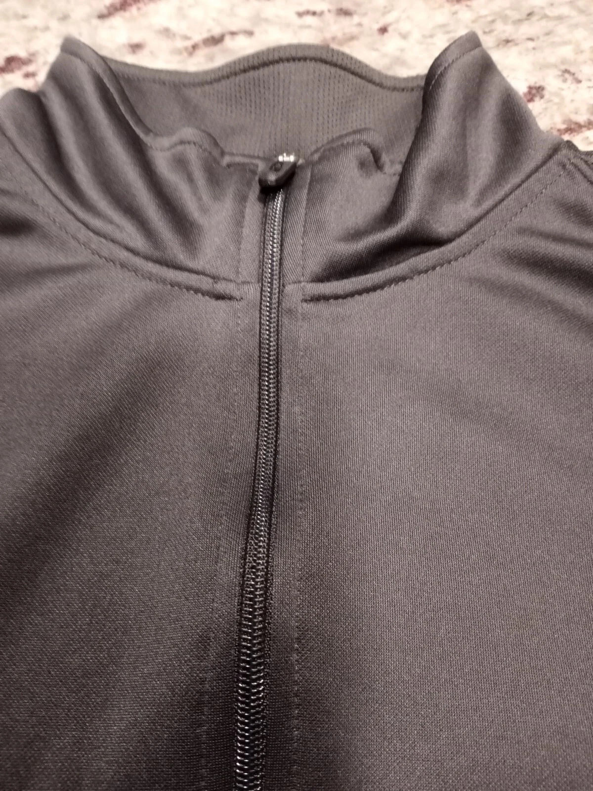 VETEMENTS CHAMPION Giacca da Track Leggera Uomo Cerniera Intera Usura Attiva Media GRIGIO