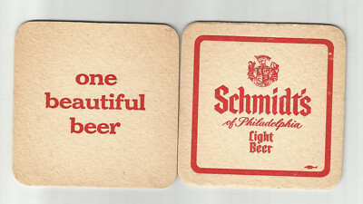 Lot of 5 Schmidt's Beer-Philadelphia, PA 3 1/2'' 1960's #019 2 sided ''One''