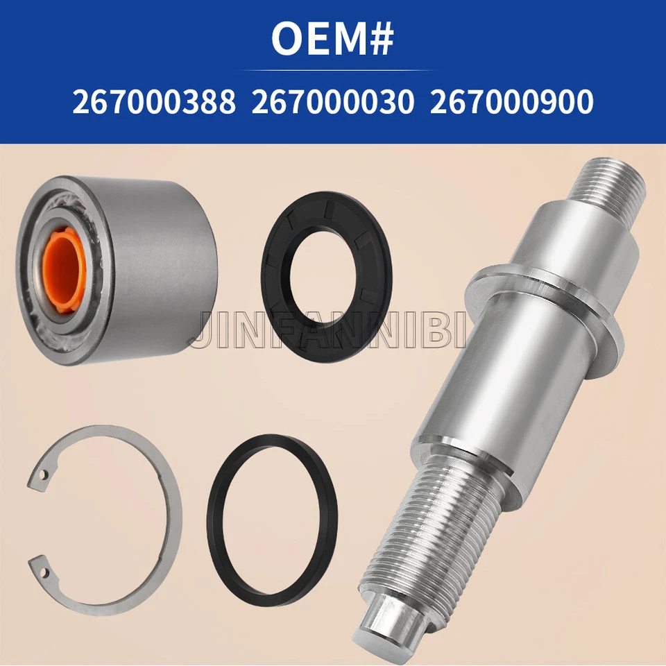 Kit de reconstrucción de bomba de chorro sello de cojinete + eje para Sea-Doo GTI 90 130 155 170 267000900 Foto 3 de 4