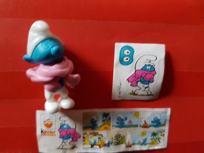 Steckfigur Winterschlumpf Ferrero Italien 1991