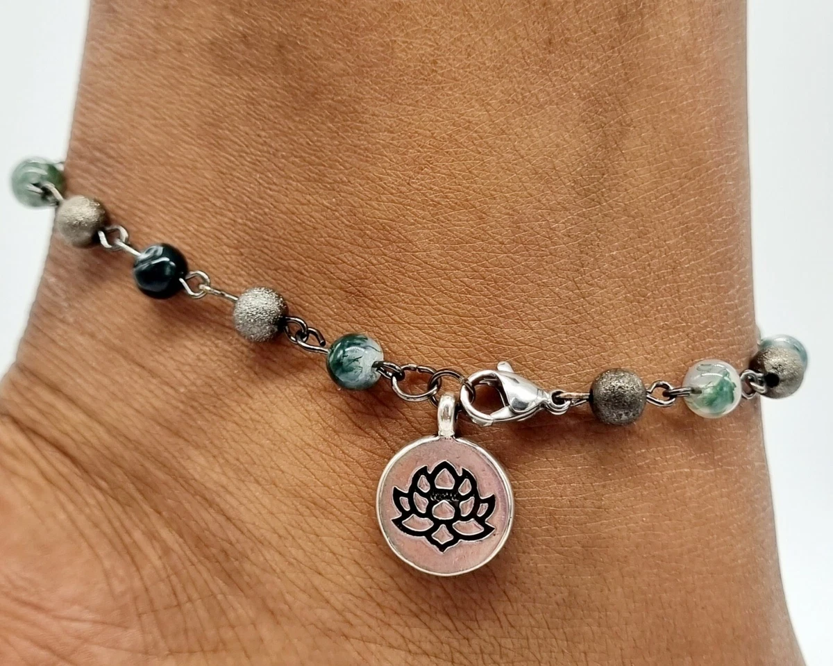 Stainless shop steel anklet