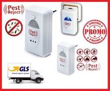 PEST REJECT INSETTICIDA ANTI ZANZARE INSETTI INSETTI REPELLENTE ULTRASUONI