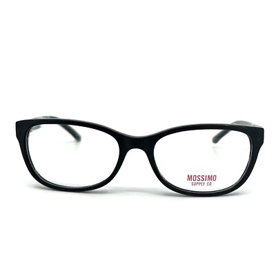 Mossimo MS 2085 7055 Eyeglasses Black Rectangular Full Rim 53-17 140 mm