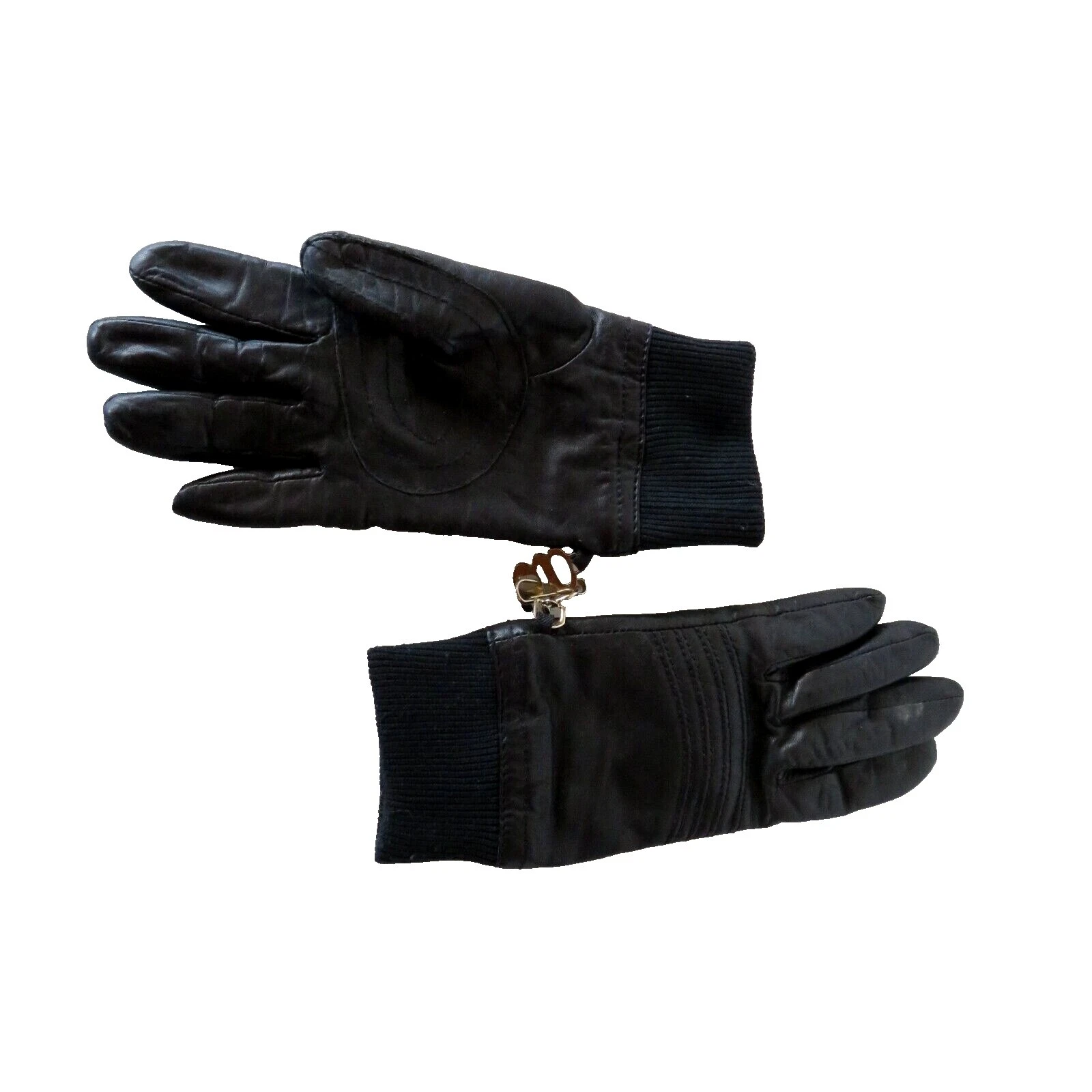 Guantes y mitones Neiman Marcus de cuero para mujeres