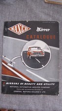 RARE Original 1950's GMH Holden Nasco Mirror Catalogue FX FJ FC FE