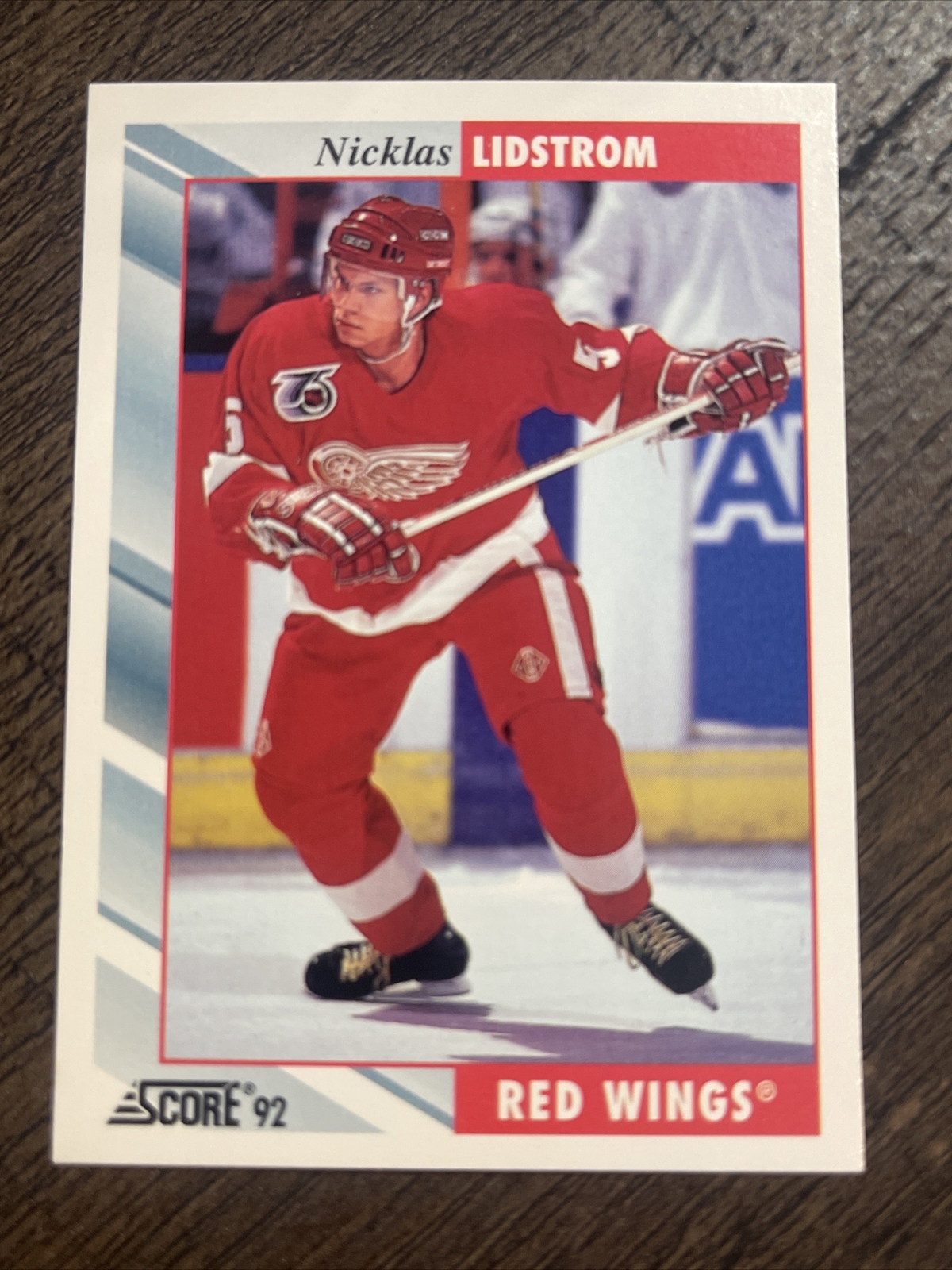 1992-93 Score Red Wings Hockey Card #391 Nicklas Lidstrom | eBay