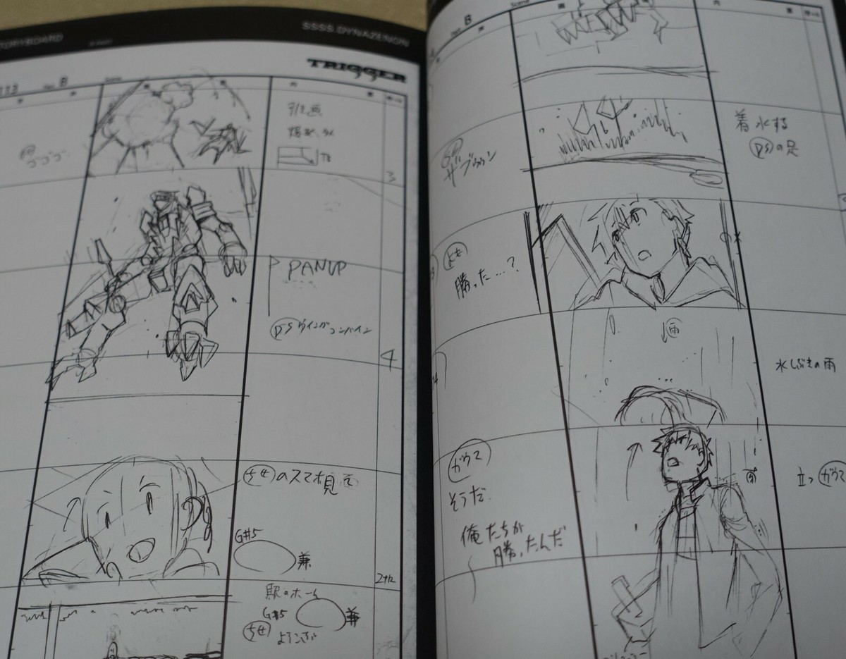 SSSS.DYNAZENON STORY BOARD ART BOOK Vol.2 GRIDMAN STORYBOARD | eBay