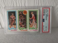1980 Topps Basketball Rick Barry /Birdsong/ Mengelt  HOF  Warriors  PSA 8 🏀🏀