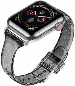 Reloj de pulsera Correa de silicona Apple Watch Band iWatch Banda de Apple  BRILLO SLIM | eBay
