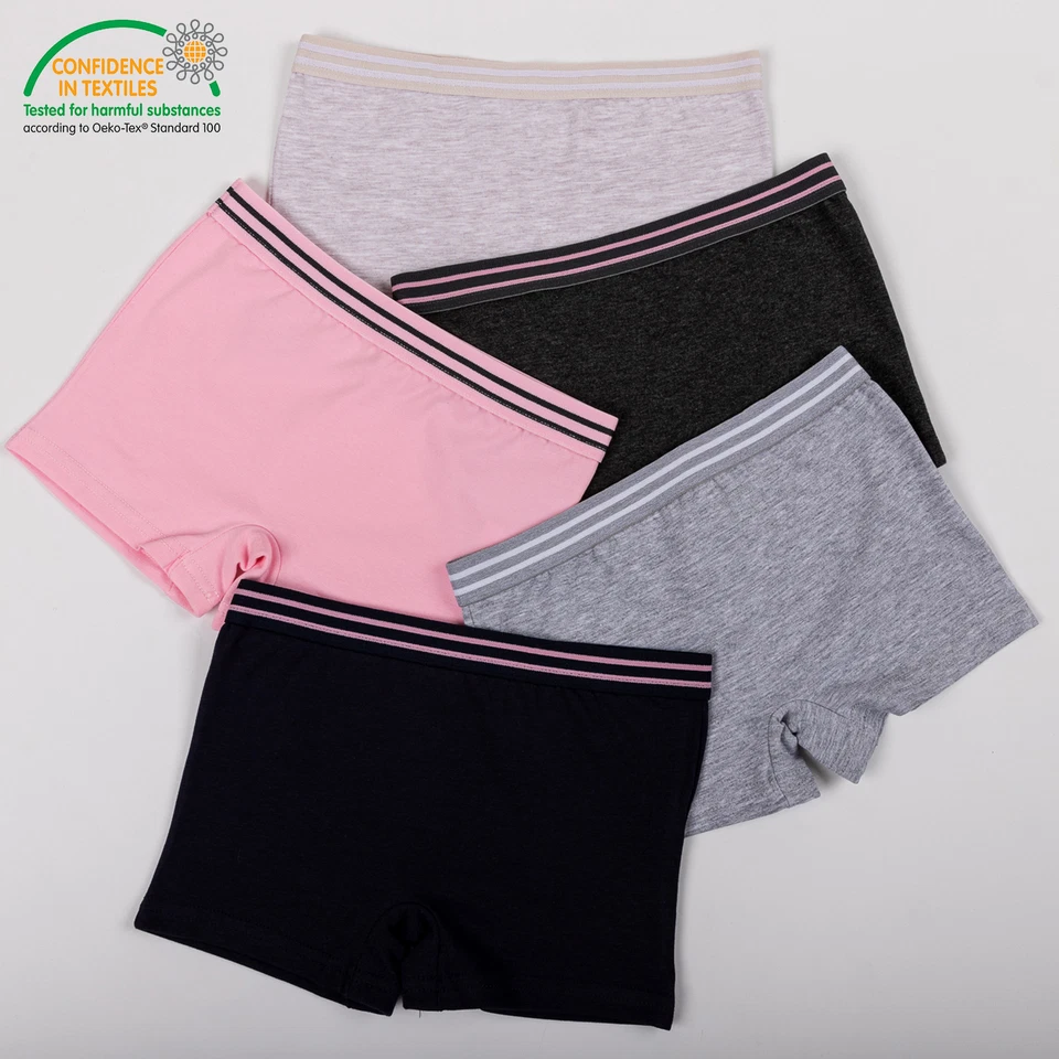 10 girls panties hipster cotton briefs underpants underwear panties - Image 3 of 4