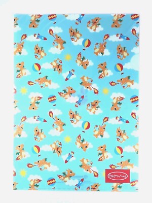 Charizard Pokemon Time A4 Clear File Japanese Nintendo From Japan F/S