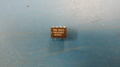(1PC) PM1008AZ PMI Operational Amplifier 1 Func 320uV Offset-Max BIPolar CDIP8