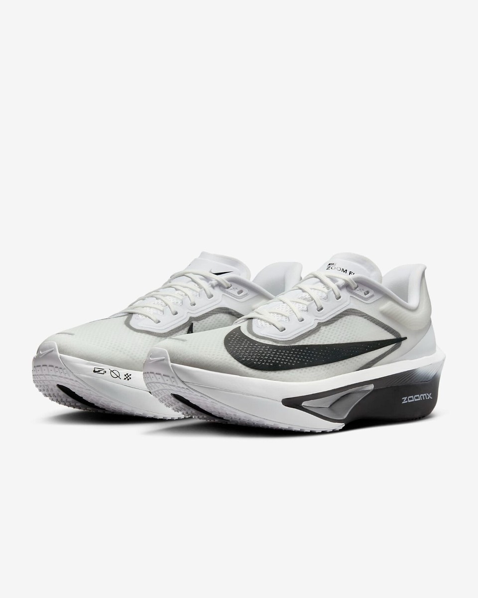 NIKE Zoom Fly 6 FN8454-100 White Smoke Grey Metallic Silver NIKE Zoom Fly 6 FN8454-100 White Smoke Grey Metallic Silver