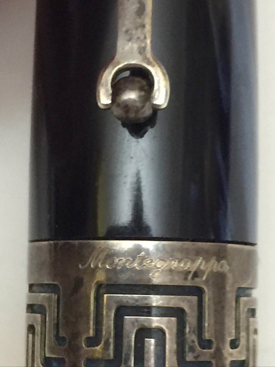 VINTAGE MONTEGRAPPA EXTRA 1912 *1140 (925) ITALY FOUNTAIN PEN
