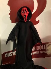 Ghostface RED VERSION CUSTOM HORROR DOLL Scream 12 Figure