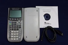 TI-84 Plus Silver Edition Graphing Calculator Texas Instruments CD Manual USB
