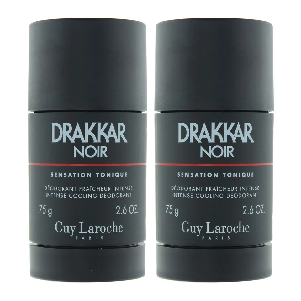 Guy Laroche Drakkar Noir Deodorant Stick 75g X 2