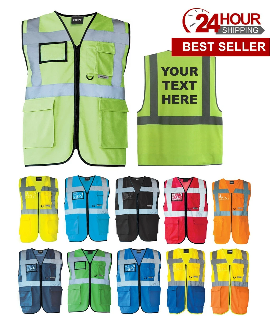 Best safety vest with best sale pockets