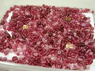2 Pounds Assorted Shapes and Sizes India Handmade Pink Glass Beads Bulk (GV-3B)