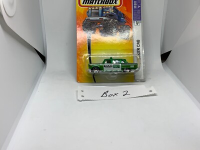 Matchbox 2007 #42 MBX Metal Checker Cab green Metro Taxi MOC VHTF
